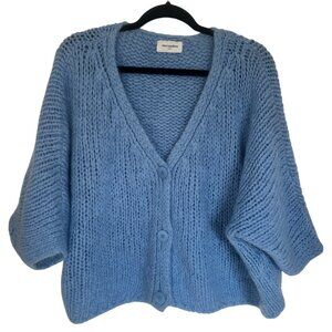 Mohair Chunky Knit Cardigan